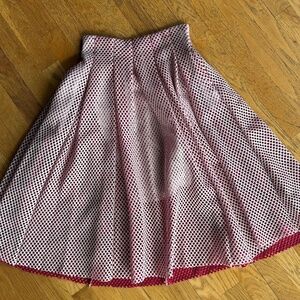 Maje Openwork Puffball Skirt